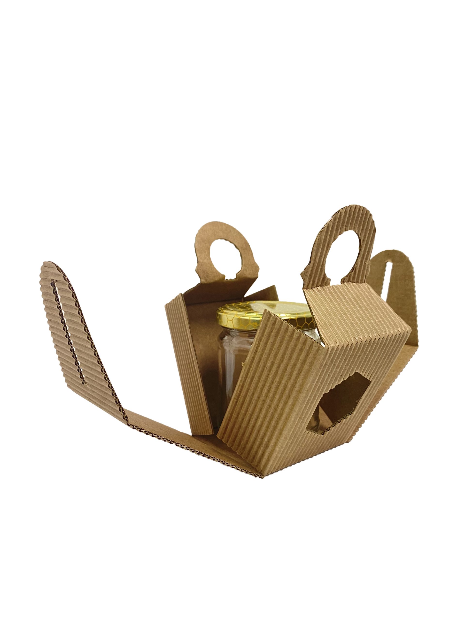 Scatola porta 1 vasetto da 250 g. - 20 pz.