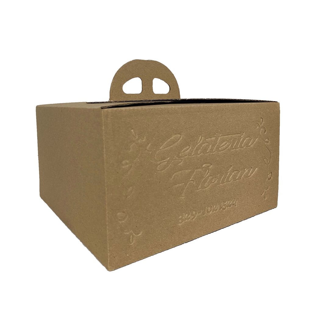Scatola porta torta 25x25 alta 12 cm - 10 pz.