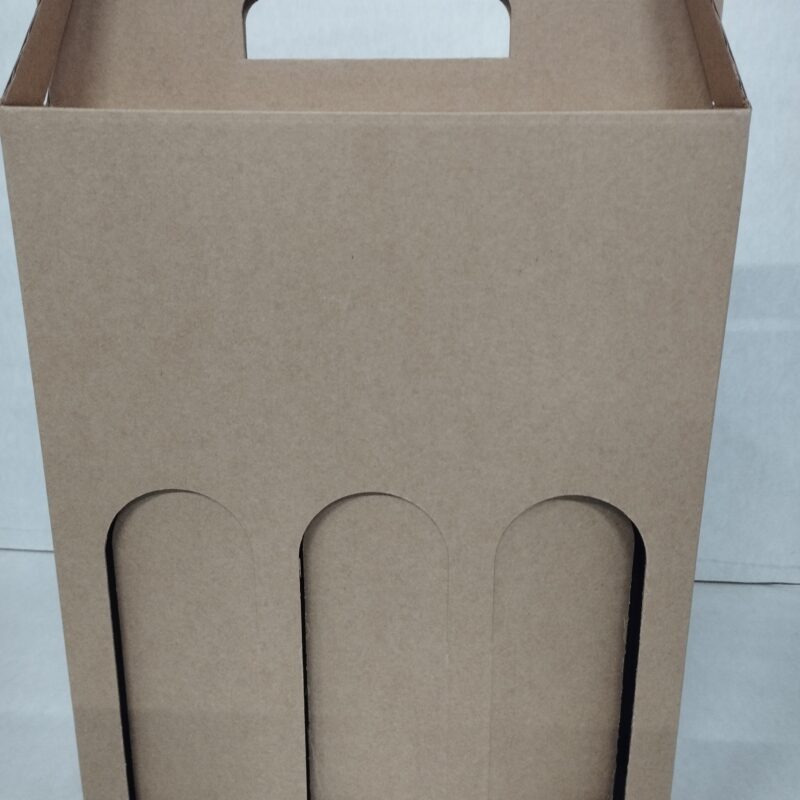 Scatola porta bottiglie da 3x75cl - 5 pezzi