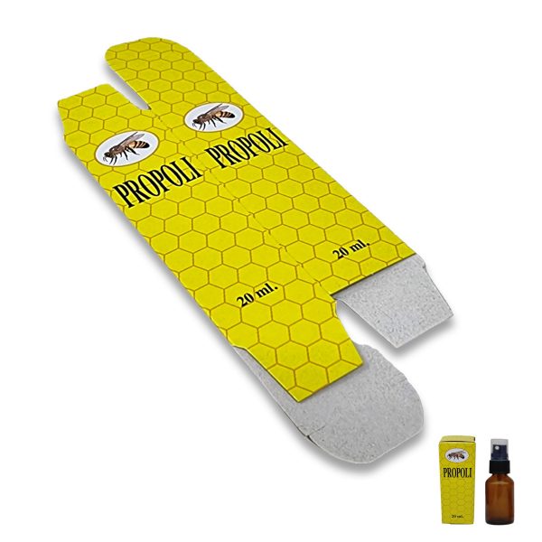 Scatola gialla Propoli 20 ml - 25 pz.