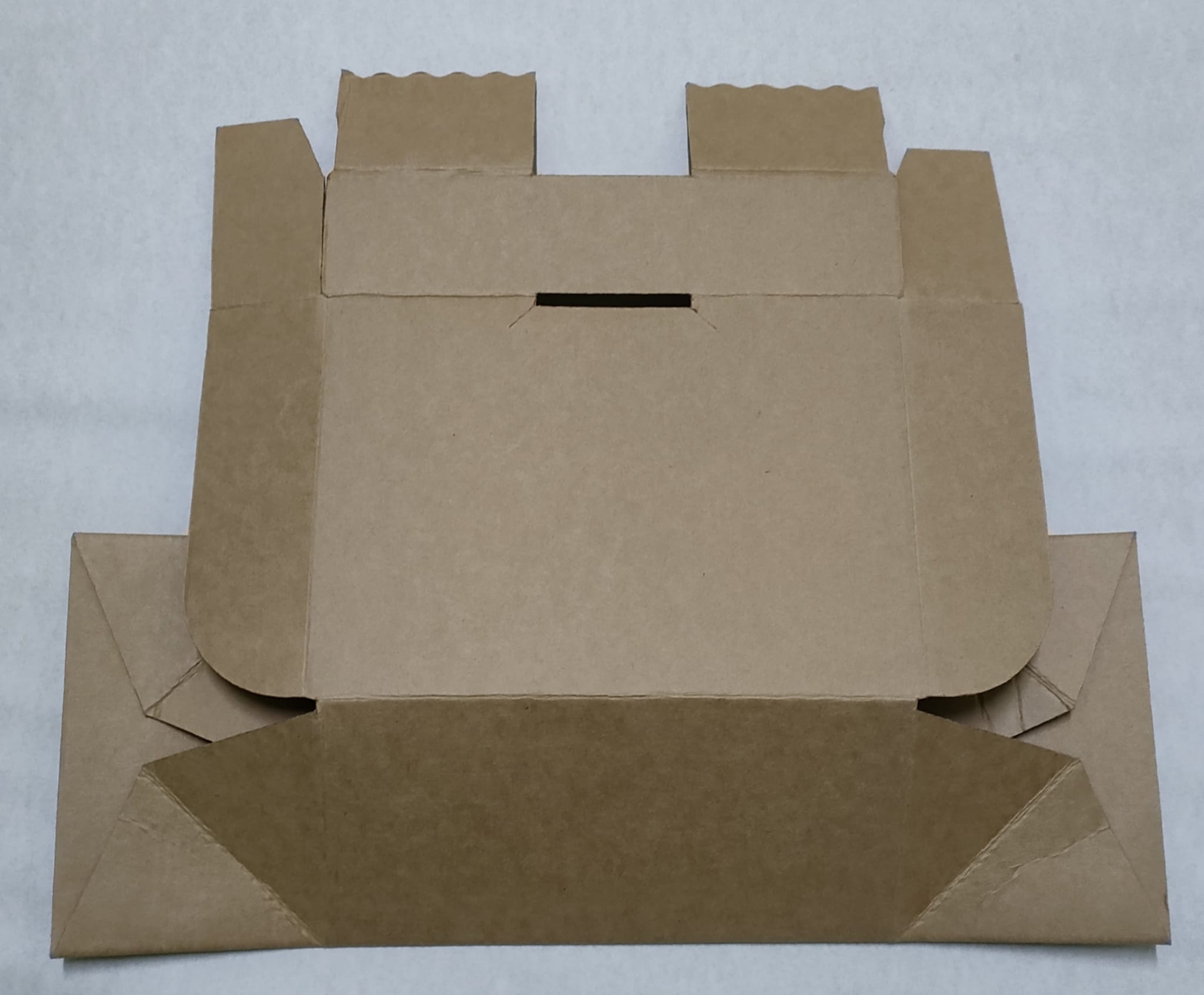 SCATOLA PER HAMBURGER 220x155x100 mm